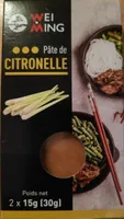Pâte de citronelle