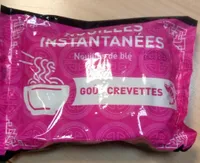 Nouilles instantanées gout crevettes