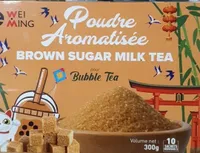 Poudre aromatisée Brown sugar Milk tea