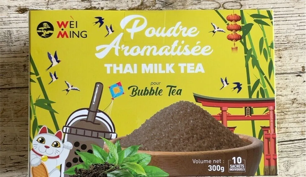 Poudre aromatisée, Bubble, Tea