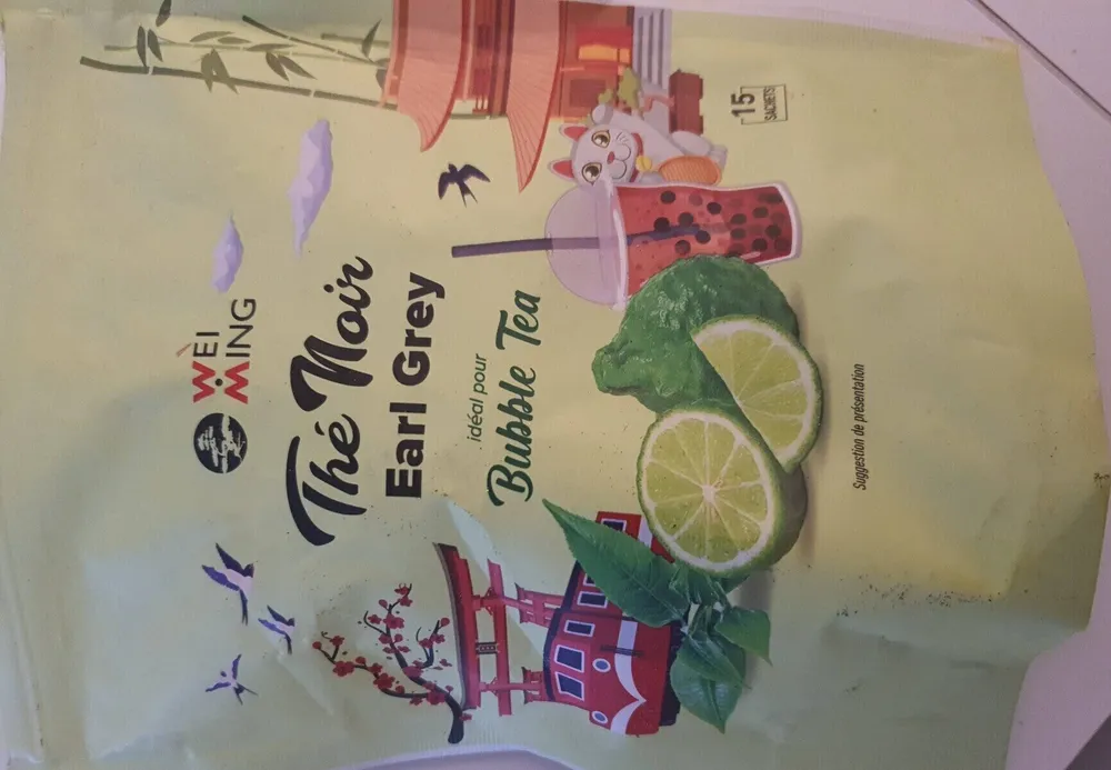 Thé noir Earl Grey