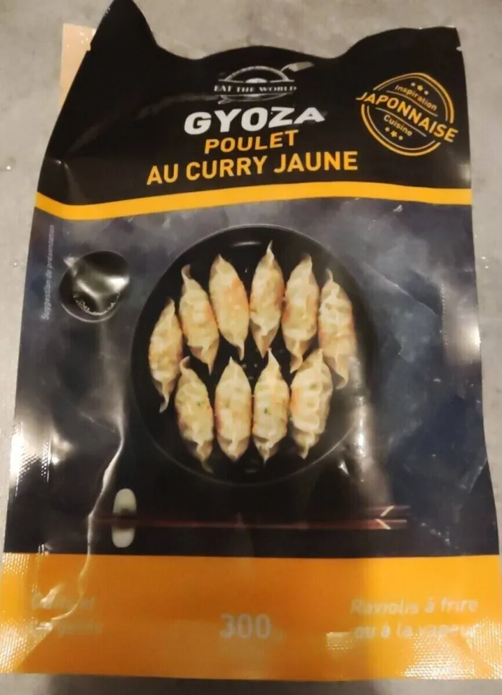 Gyoza poulet curry