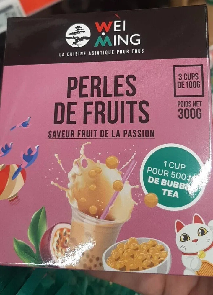 PERLES DE FRUITS SAVEUR FRUIT DE LA PASSION