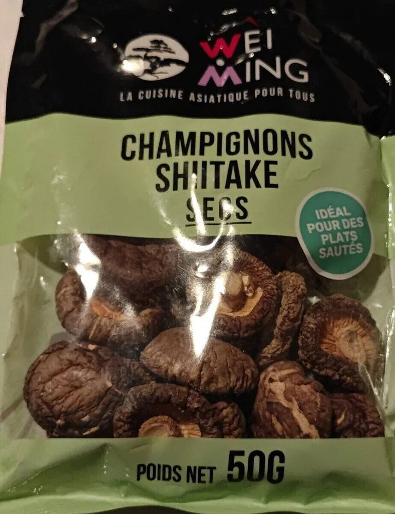 Champignons Shiitake secs