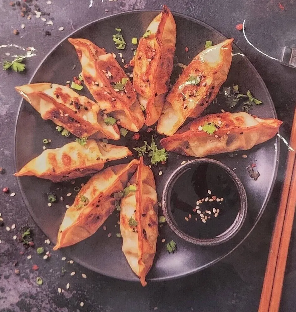 Gyoza poulet au curry vert