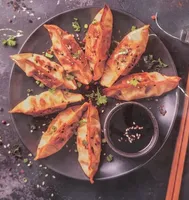 Gyoza poulet au curry vert
