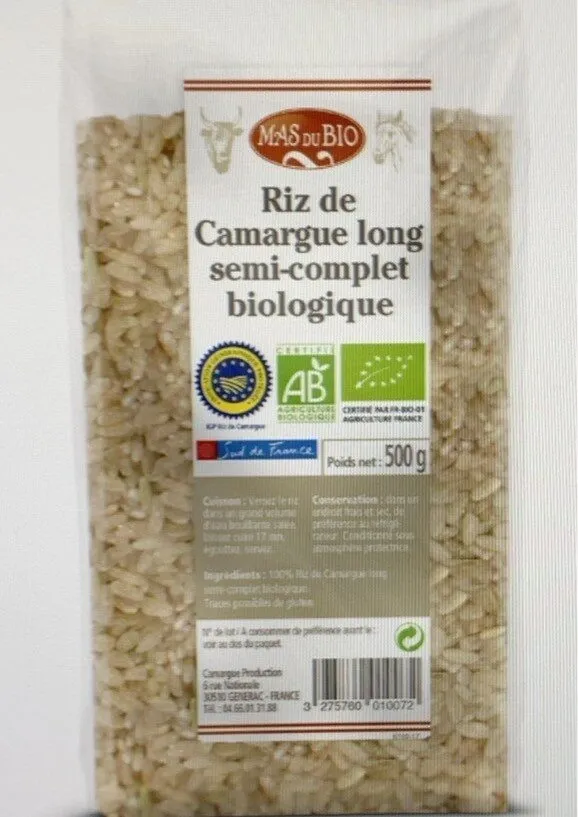 Riz de camargue semi complet