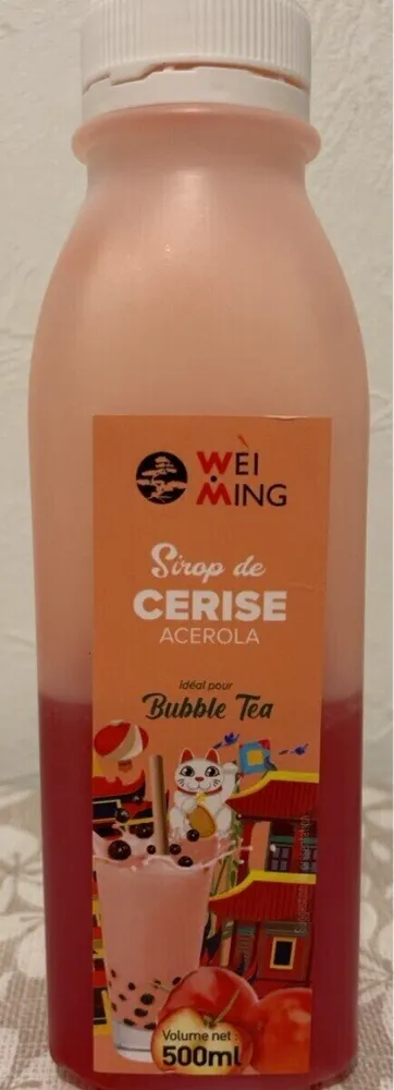 Sirop de CERISE ACEROLA