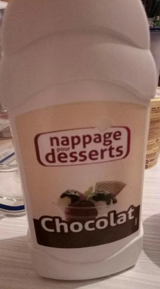 Nappage pour dessert chocolat