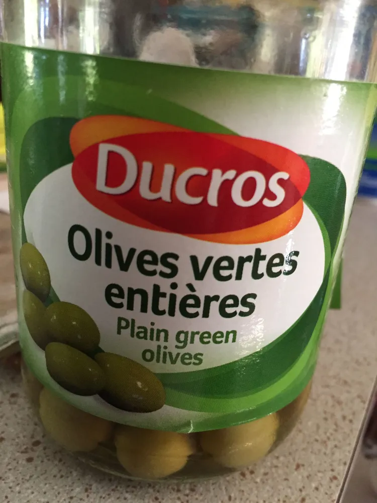 Ducros Green Plain Olives