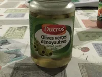Pitted Green Olives Ducros 37ci
