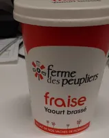 Yaourt brassé fraise