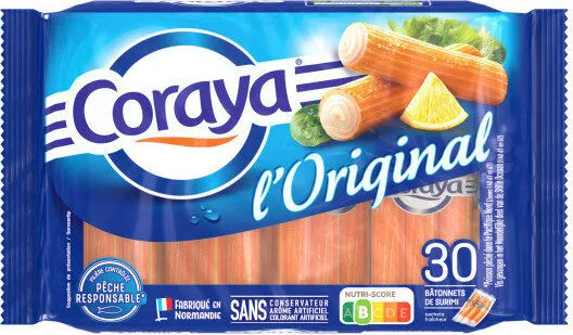 Bâtonnets de surimi