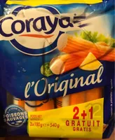 Surimi Bâtonnets saveur Coraya