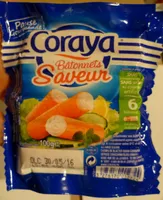 Bâtonnets Saveur Coraya