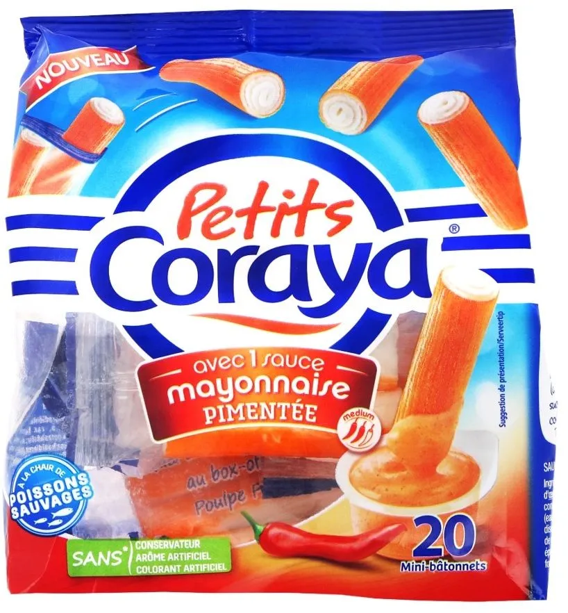 Petits Coraya sauce mayonnaise pimentée