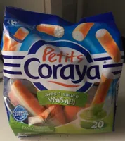 Petits Coraya sauce wasabi