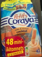 Mini surimi avec sauces cocktail