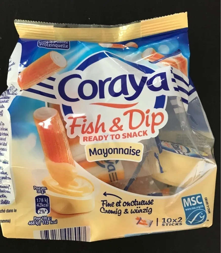 Coraya fish & dip