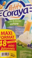 Mini bâtonnets de surimi Coraya Sauce tartare x48
