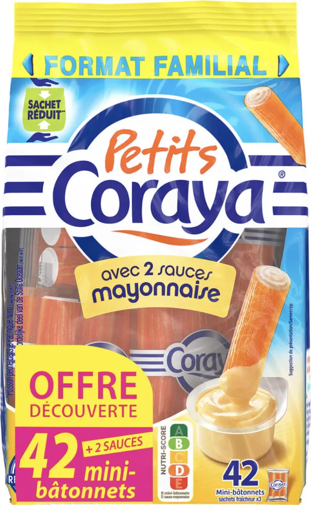 Petits Coroya avec 2 sauces mayonnaise