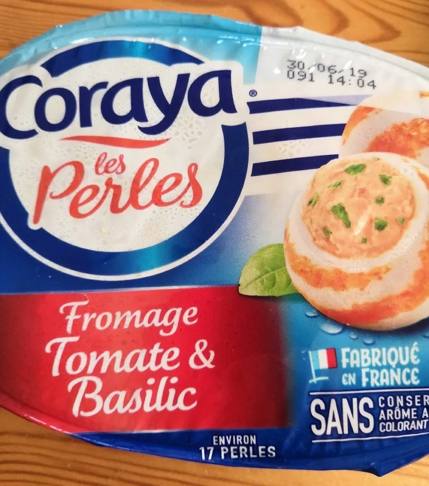 Perles Coraya Tomate Basilic