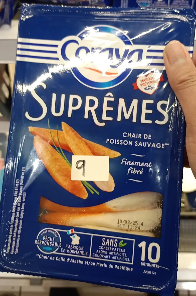 Suprêmes au Goût de Crabe