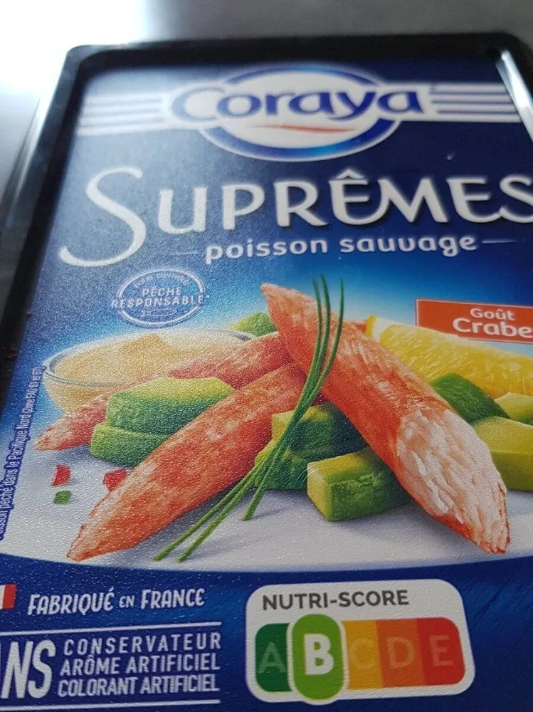 Suprêmes au Goût de Crabe
