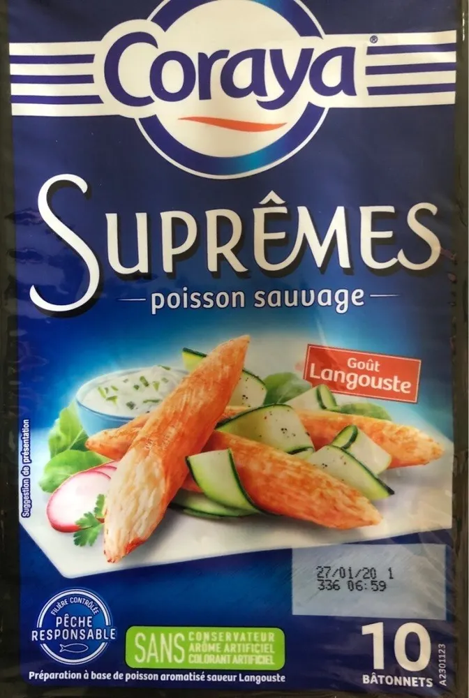 Suprêmes au goût Langouste