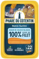 Surimi - Chair de colin d'Alaska 100 % issue de filet x 22