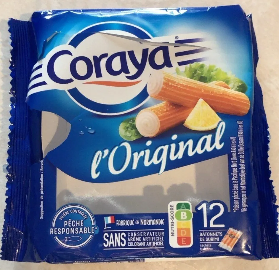 Bâtonnets de surimi
