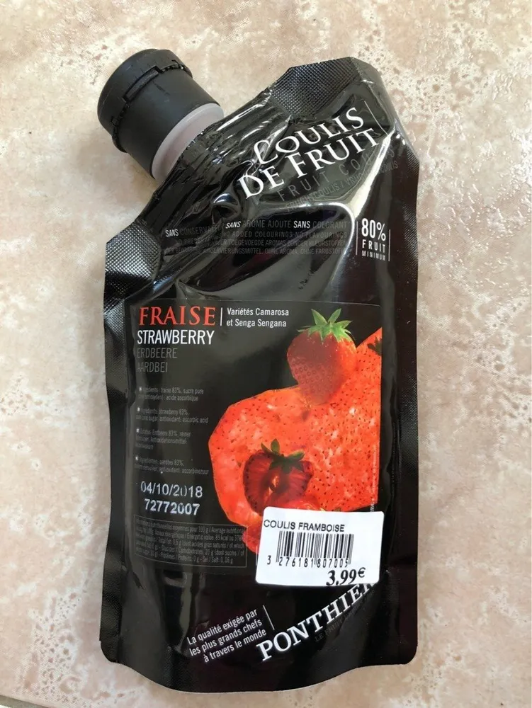 Coulis de fraise
