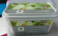 Purée de fruit pomme verte