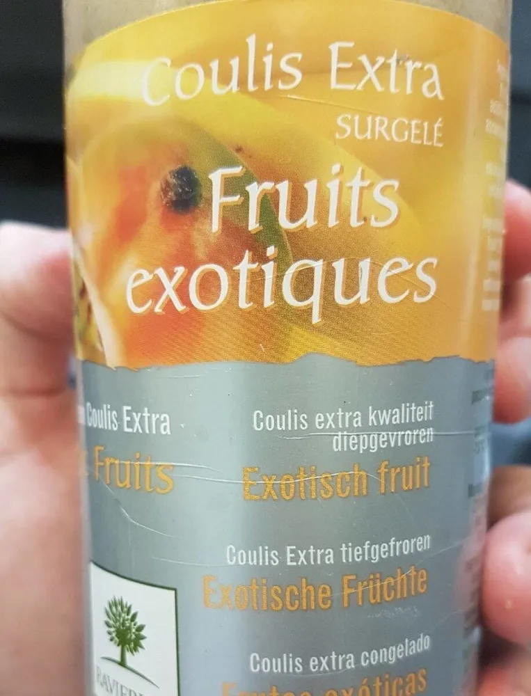 Coulis fruits exotique