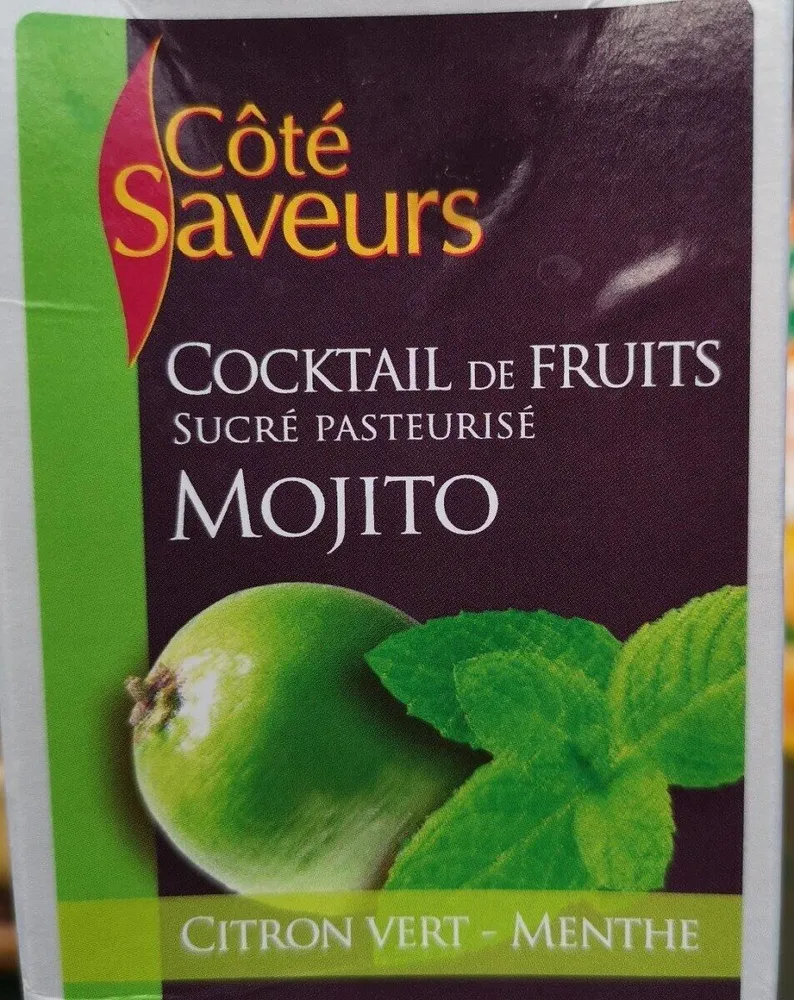 Cocktail de fruits sucré pasteurisé Mojito