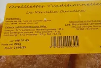 Oreillettes traditionnelles