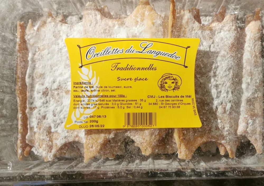 Oreillettes du Languedoc