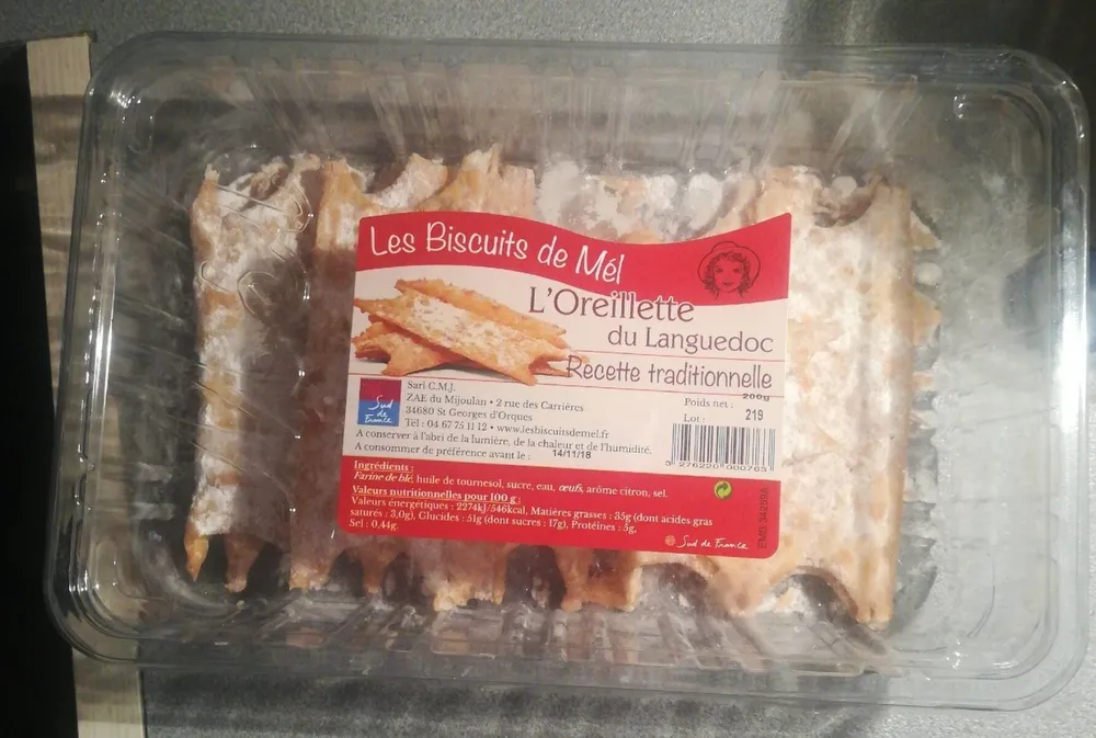 L'oreillette du Languedoc