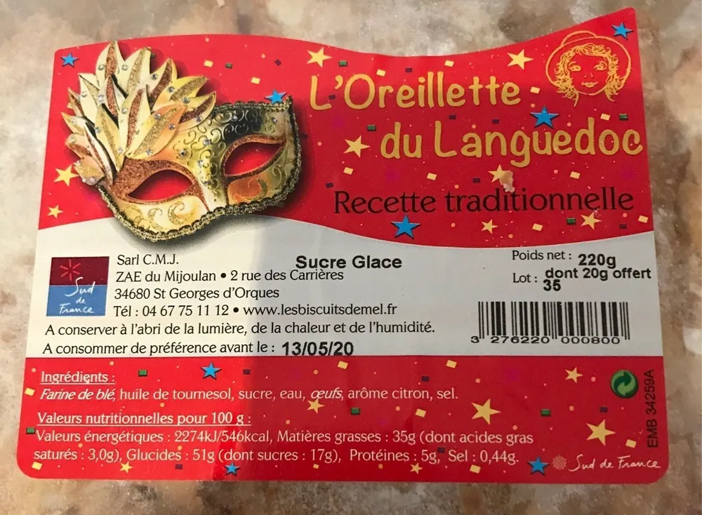 Oreillette du Languedoc