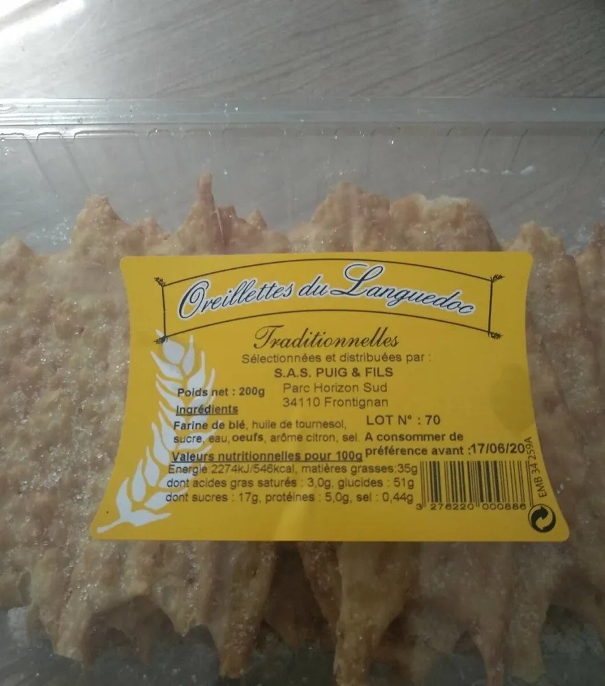 Oreillette du Languedoc