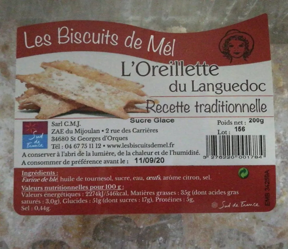 L'oreillette du Languedoc