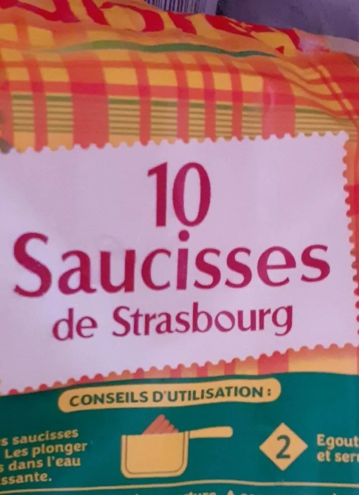 10 Saucisses de Strasbourg