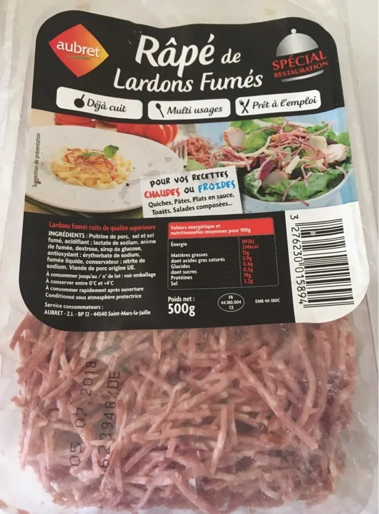 Râpé de Lardons Fumés