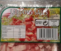 Lardons salés