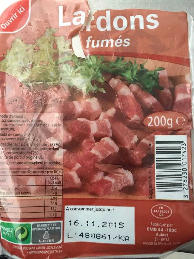Lardons fumés
