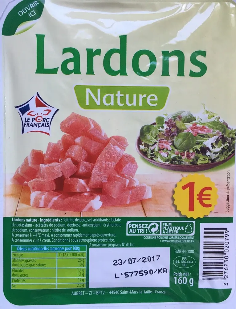 Lardons Nature