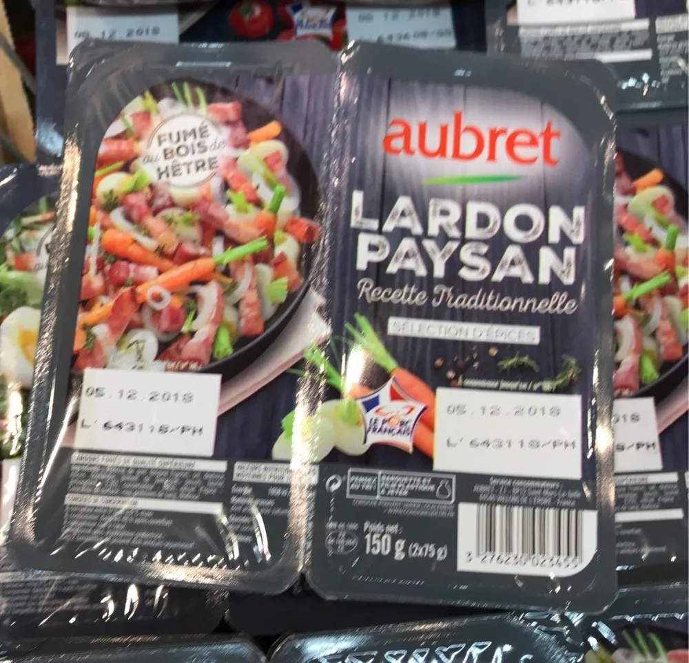 Lardons paysan