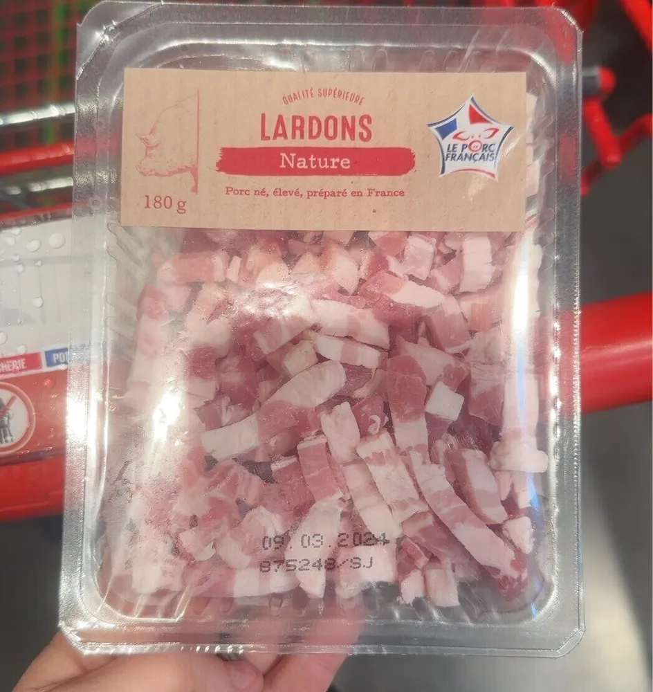 Lardons nature