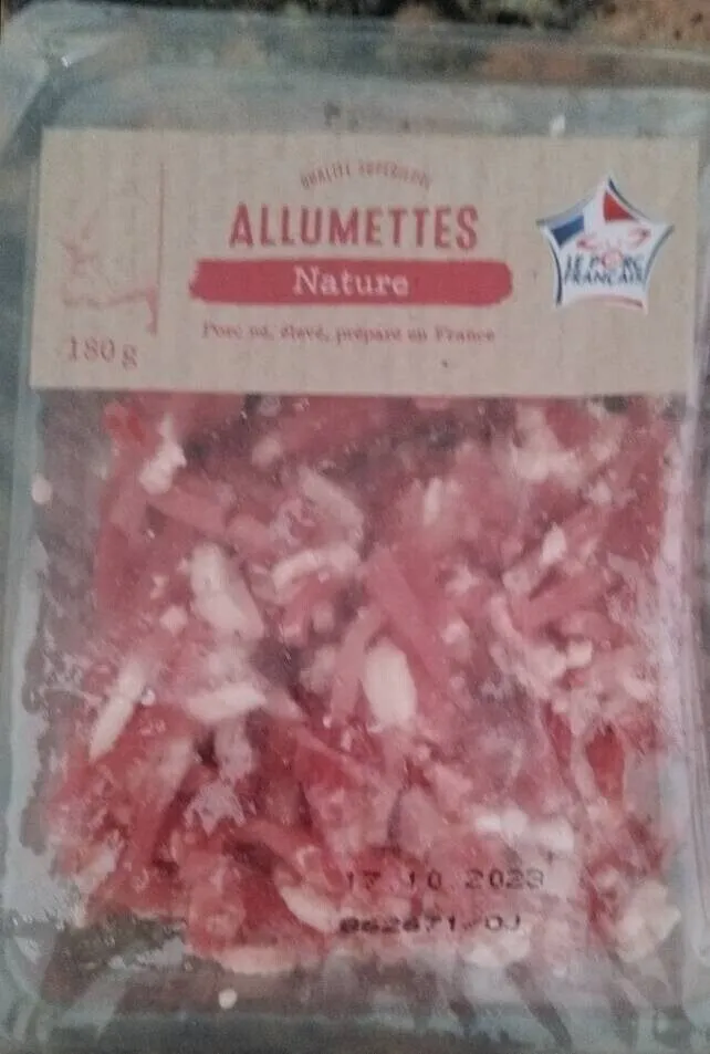 Allumettes nature de qualité supérieure