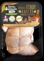 Demi dinde farcie morilles armagnac